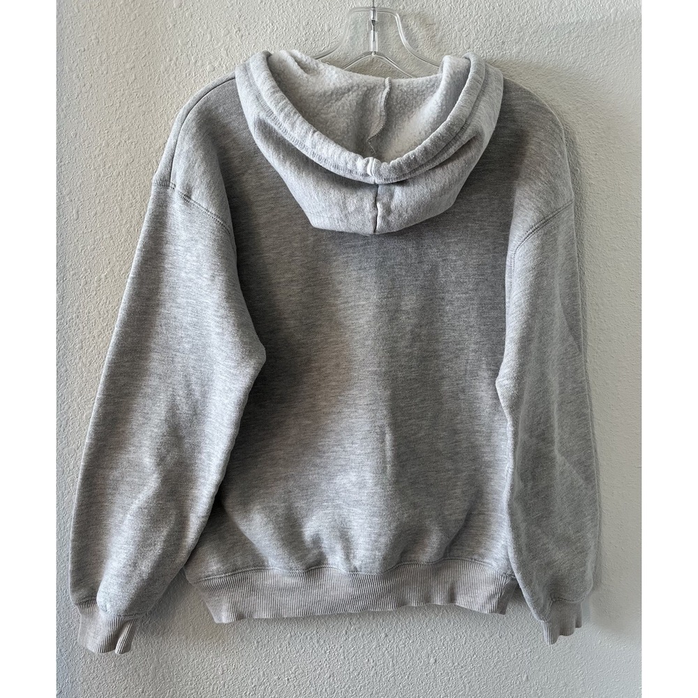 Billabong Pullover Hoodie Women's Medium Gray Waikiki Hawaii Paradise Retro Boho - Picture 5 of 11